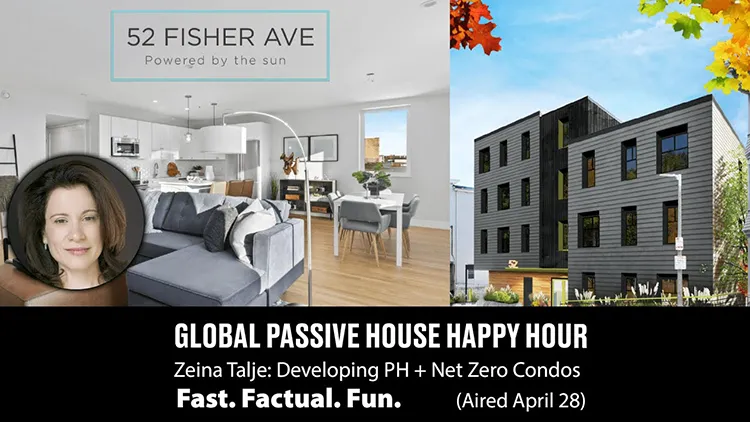 Graphic for Global Passive House Happy Hour